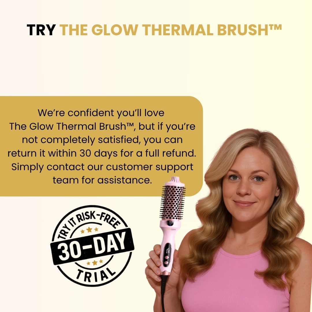The Glow Thermal Brush™ | Salon-Quality Blowouts