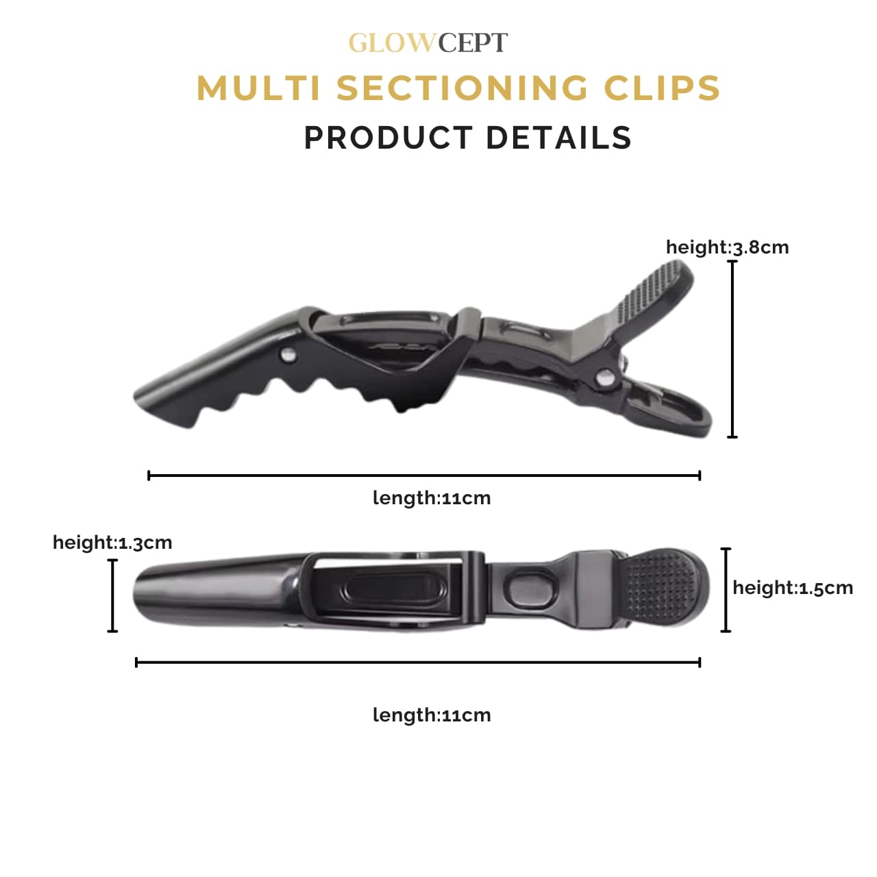 Multi-Sectioning Clips (8 pcs)