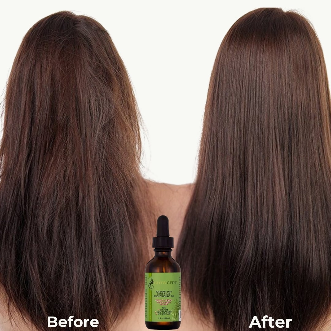 Rosemary Mint Strengthening Oil Result