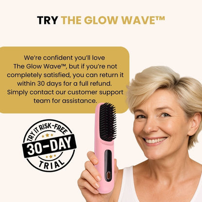 The Glow Wave™ | Wireless Heated Brush