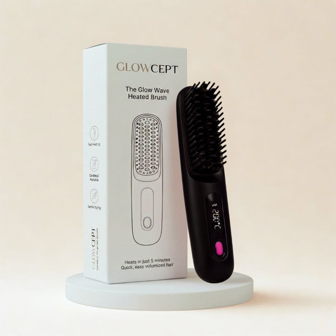 The Glow Wave™ | Wireless Heated Brush