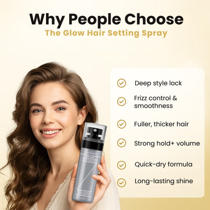 Why People Choose Glow Hair Setting Spray