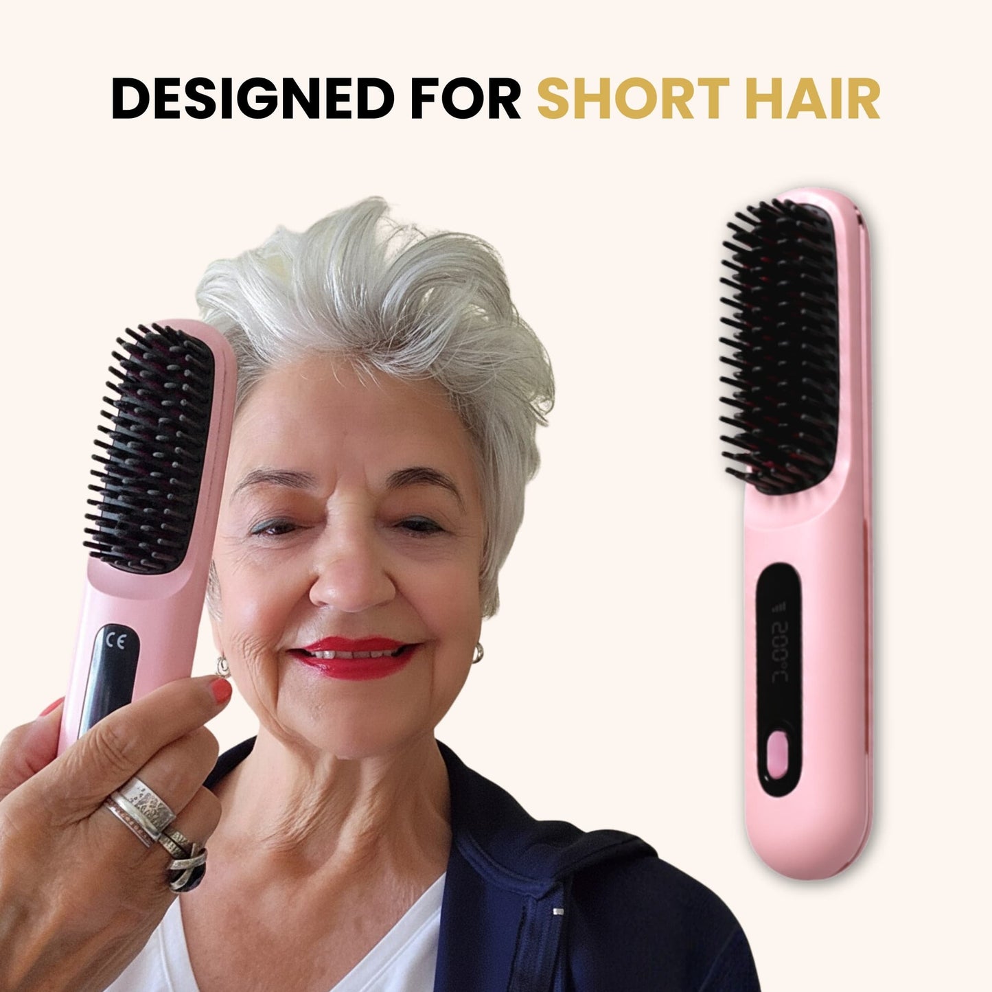 The Glow Wave™ | Wireless Heated Brush