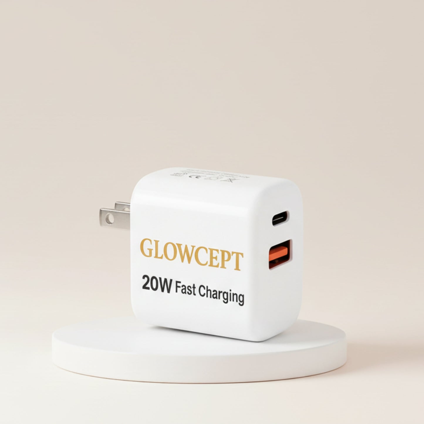 20 W Fast Charger For The Glow Wave™