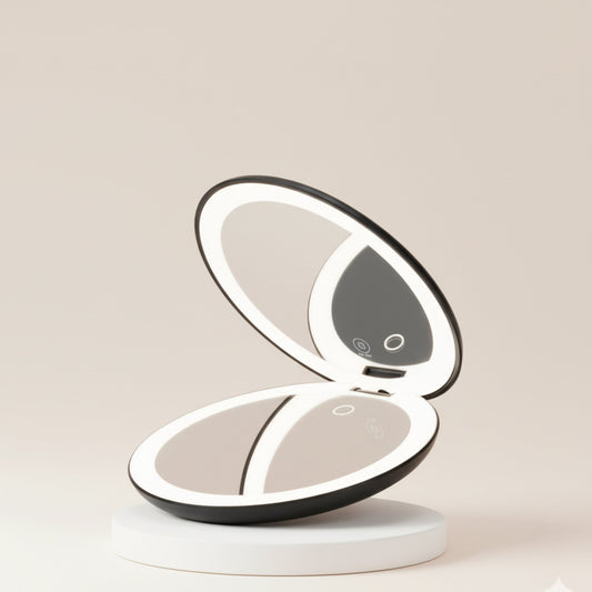 The Glow Mirror™ | LED + 10x Magnifier