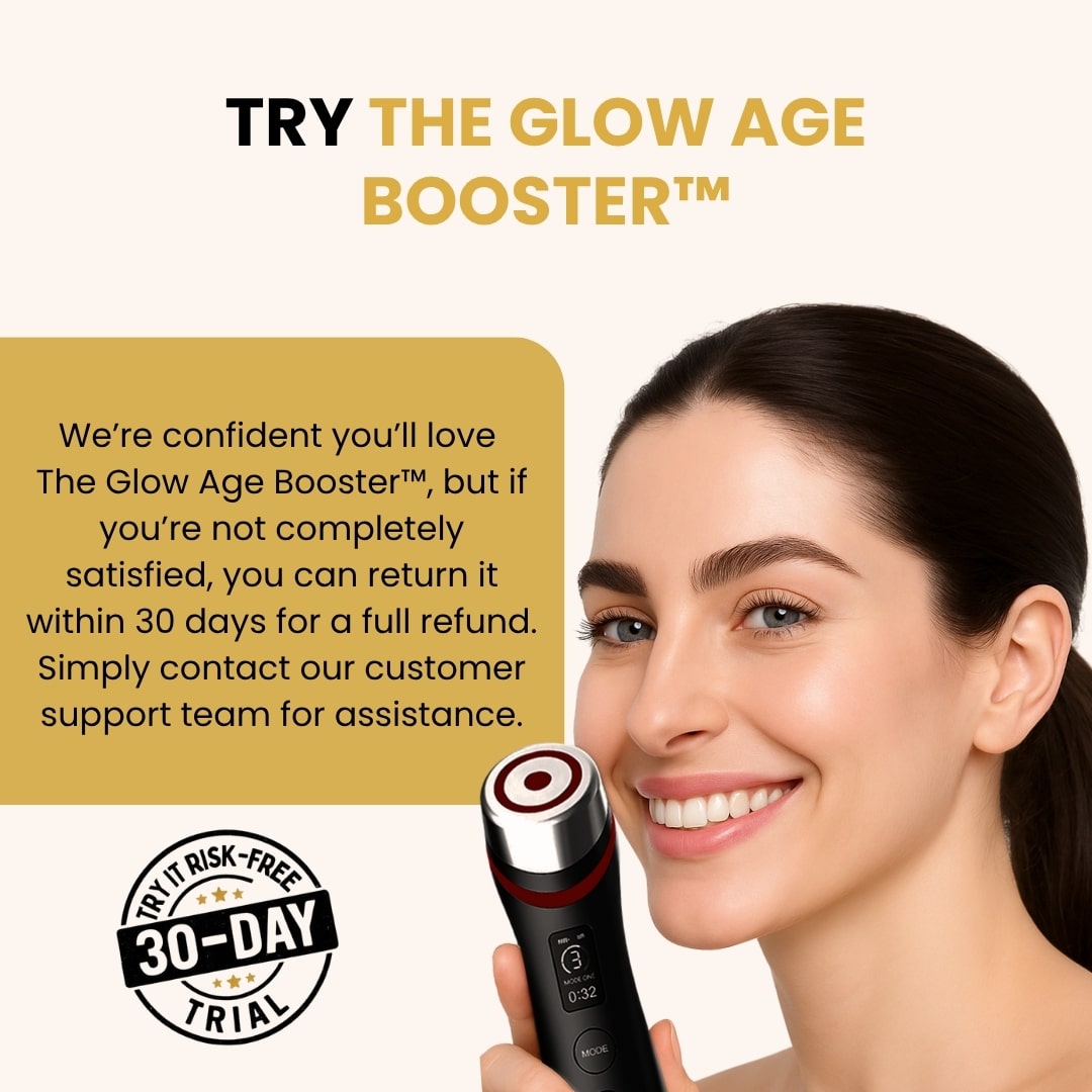 Glow Age Booster, 30-day trial offer.