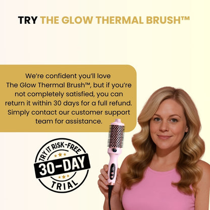 The Glow Thermal Brush™ | Salon-Quality Blowouts at Home