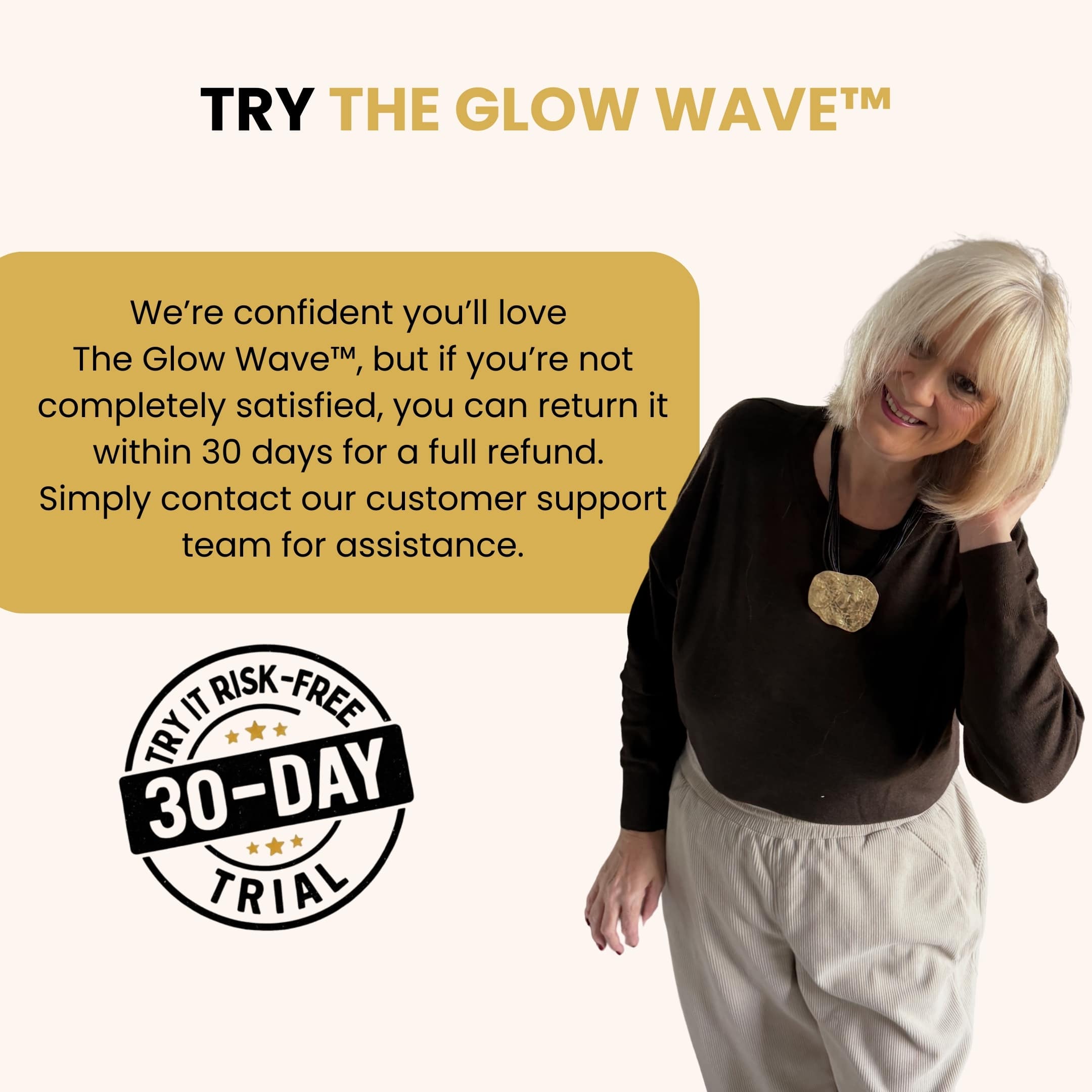 The Glow Wave™ | Wireless Heated Brush