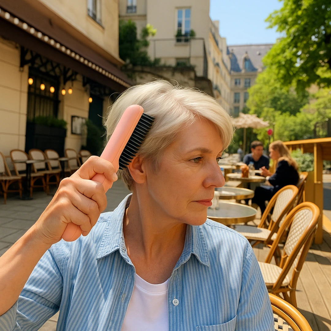 Cordless Straightener Brush For Travel