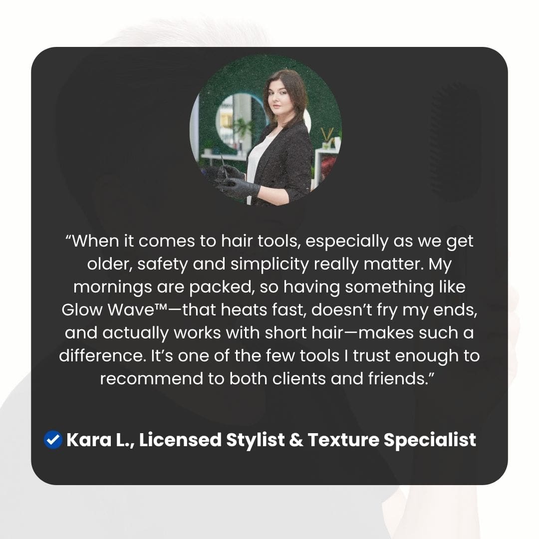 Expert Opinion about glow wave heated brush 