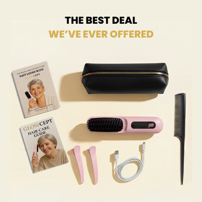 The Glow Wave™ | Wireless Heated Brush