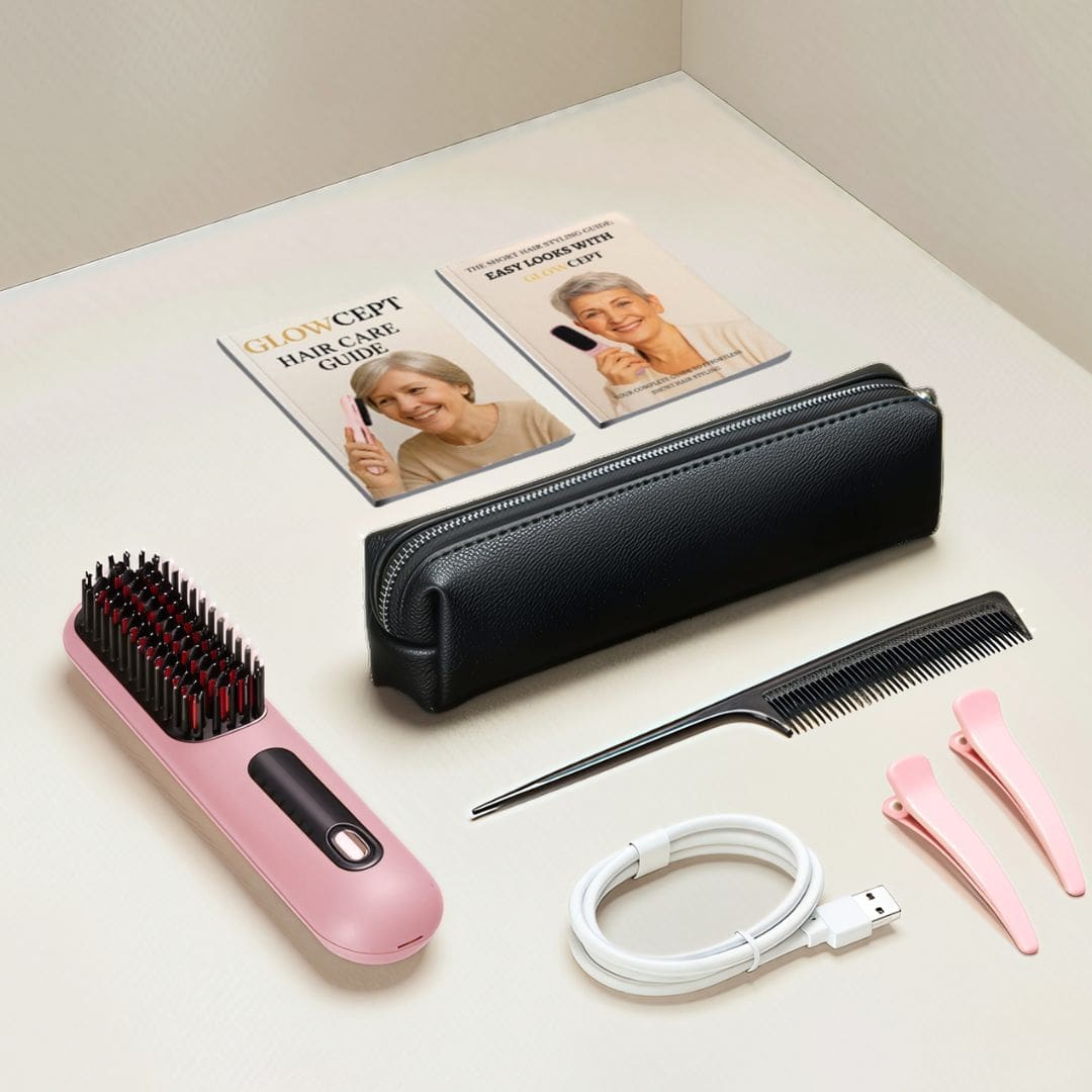 The Glow Wave™ | Wireless Heated Brush
