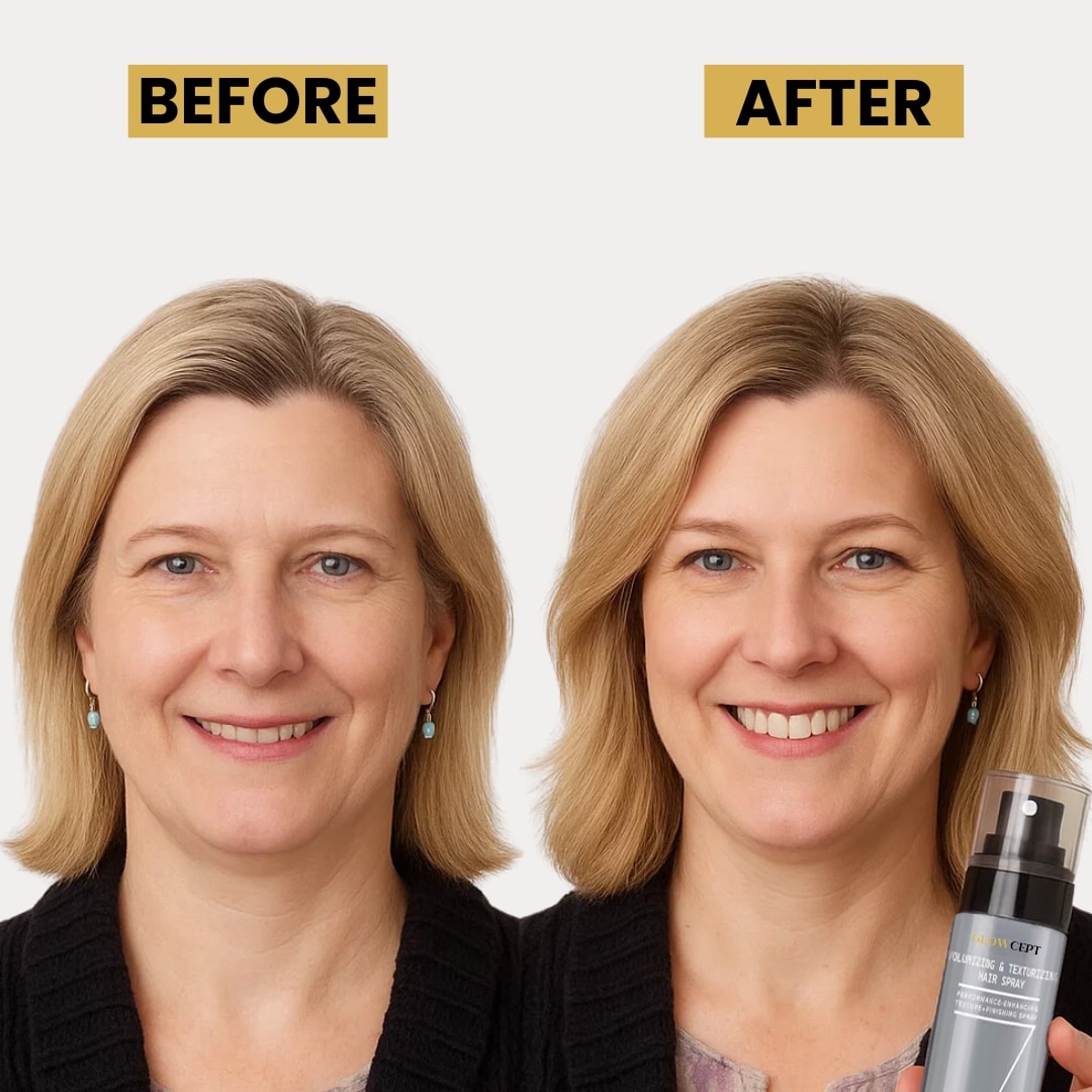 The Glow Hair Setting Spray | Volumizing  & Texturizing Hair Spray