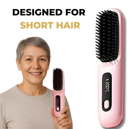 The Glow Wave™ | Wireless Heated Brush