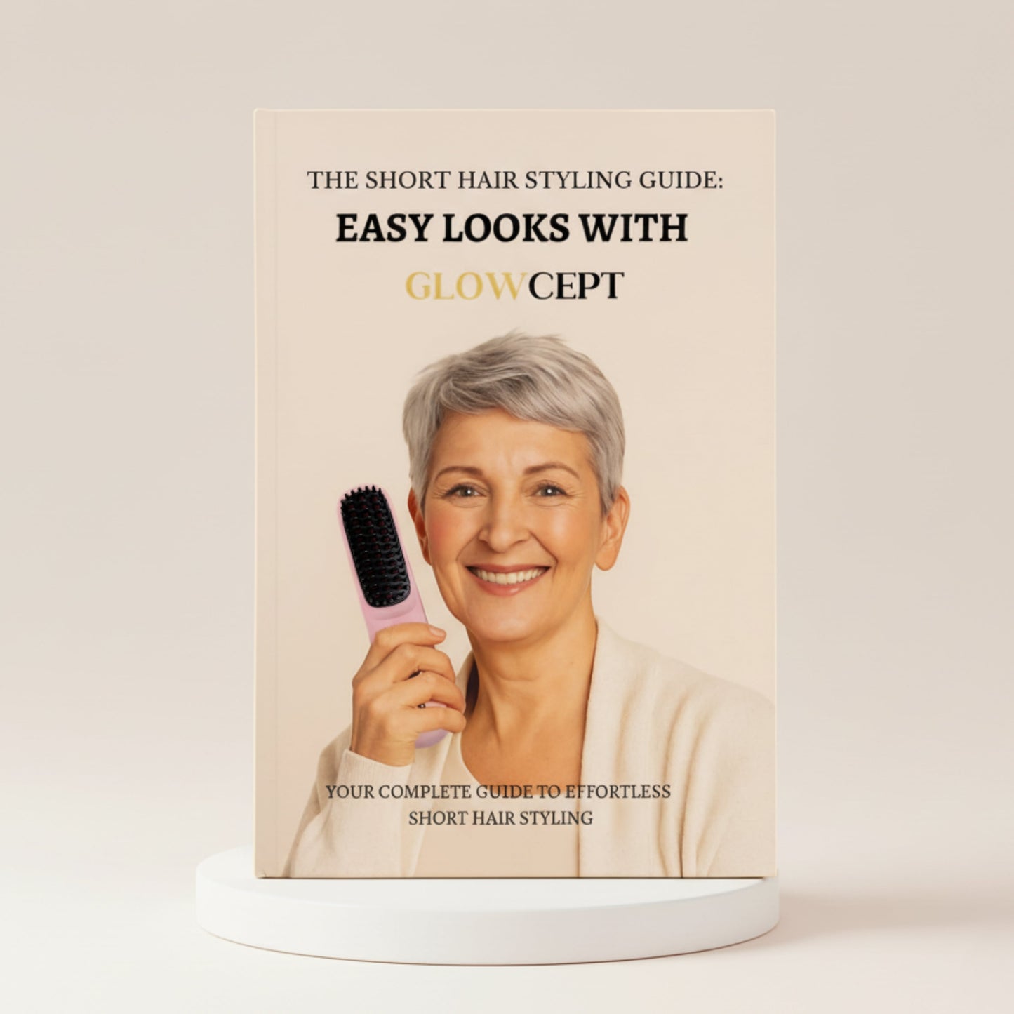 The Short Hair Styling Guide by Glowcept – Easy Looks for Women 50+