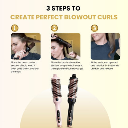 The Glow Thermal Brush™ | Salon-Quality Blowouts at Home