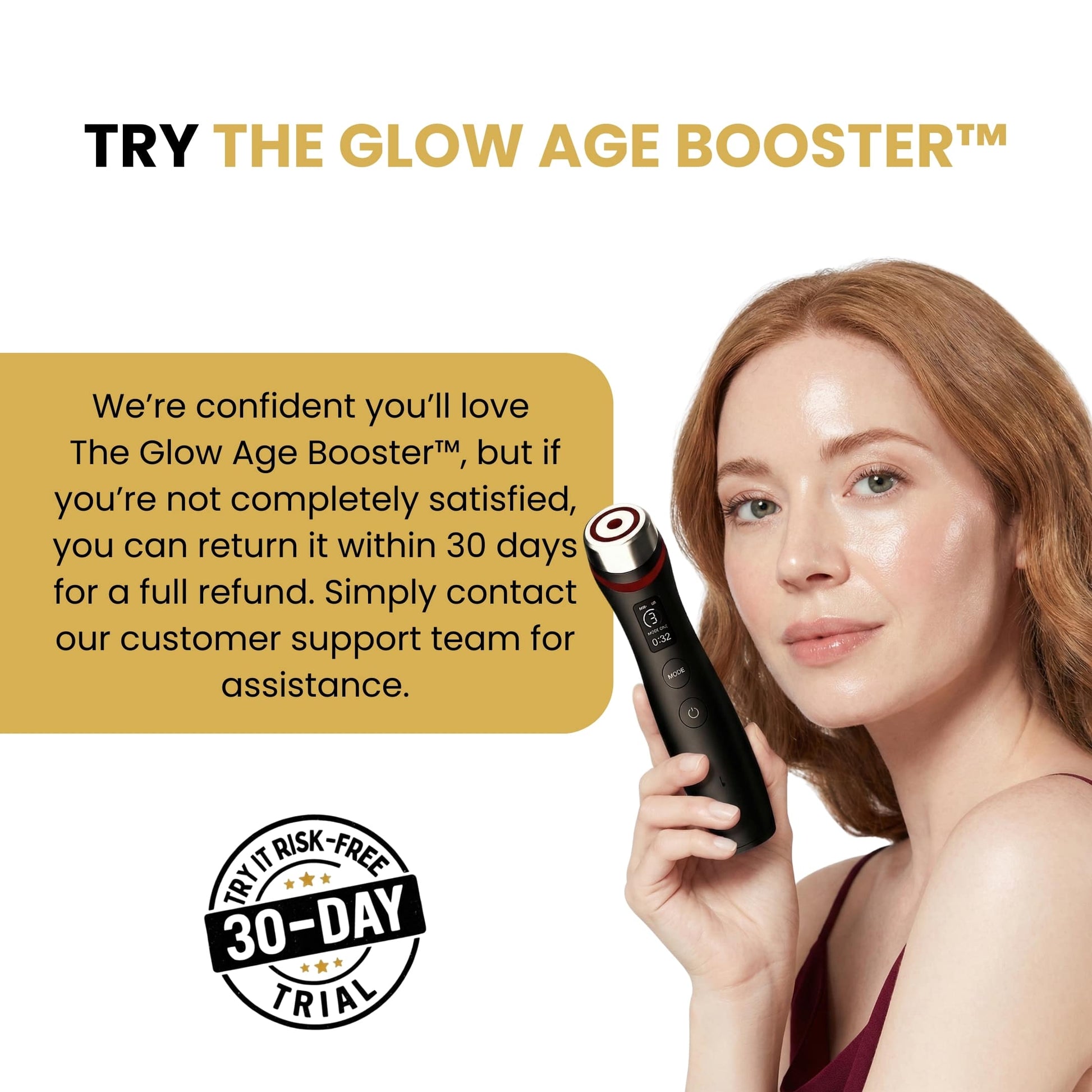Glow Age Booster, 30-day trial offer.