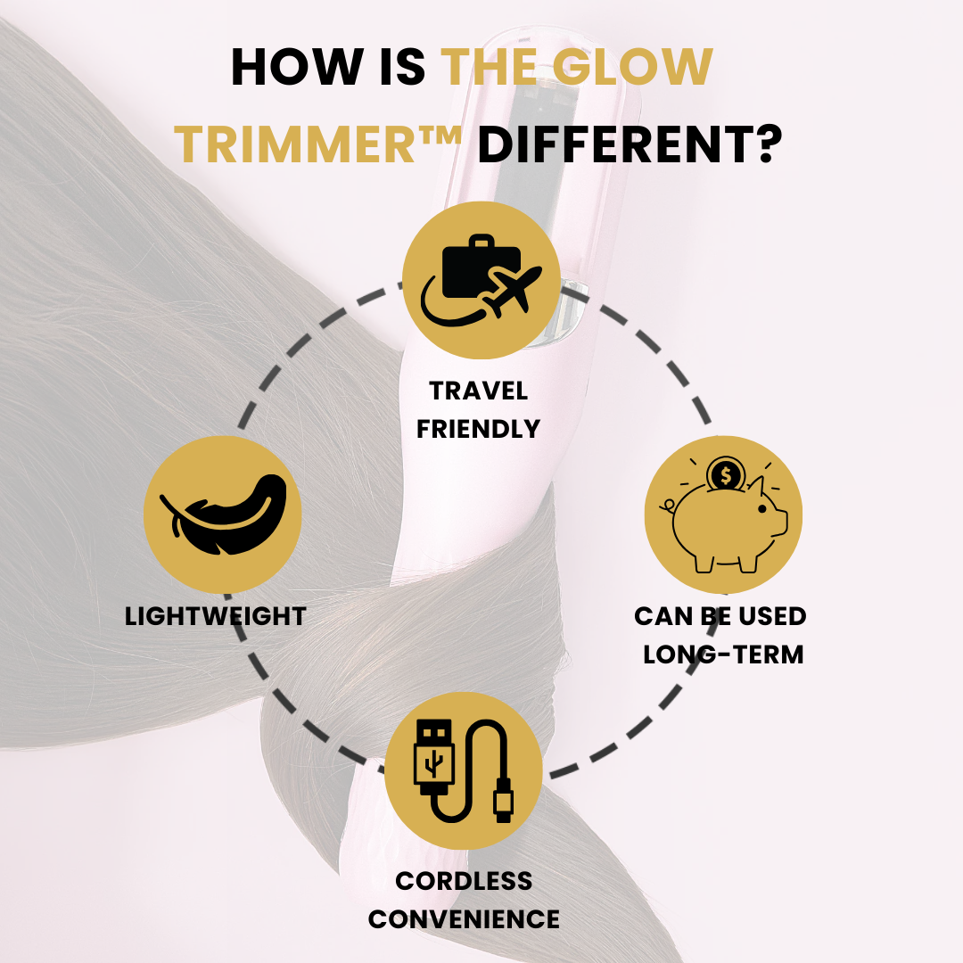 The Glow Trimmer™ | Split-End Trimmer