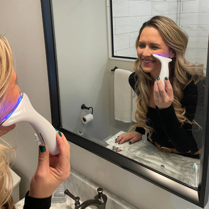 The Glow Sculptor™ | Face and Neck LED Therapy Device