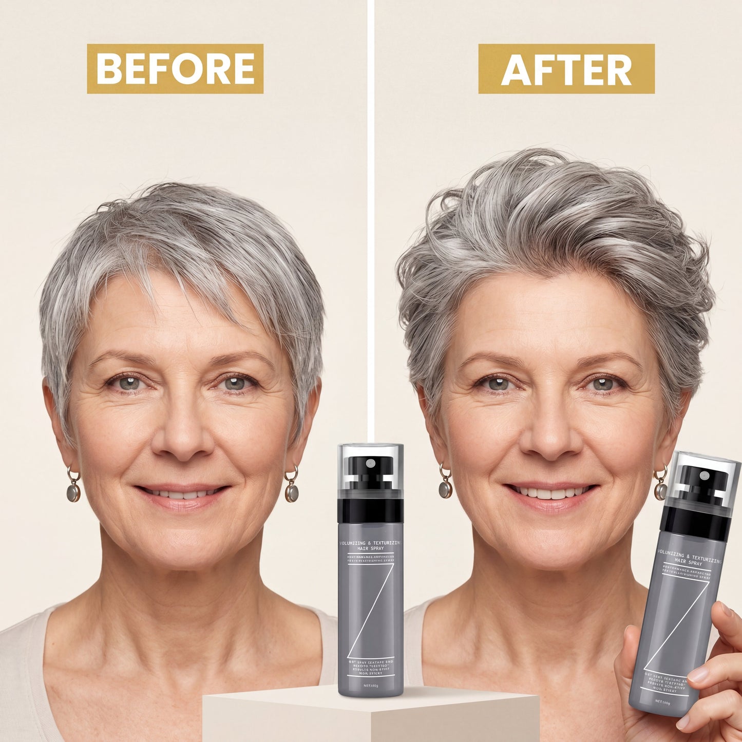 The Glow Hair Setting Spray | Volumizing  & Texturizing Hair Spray