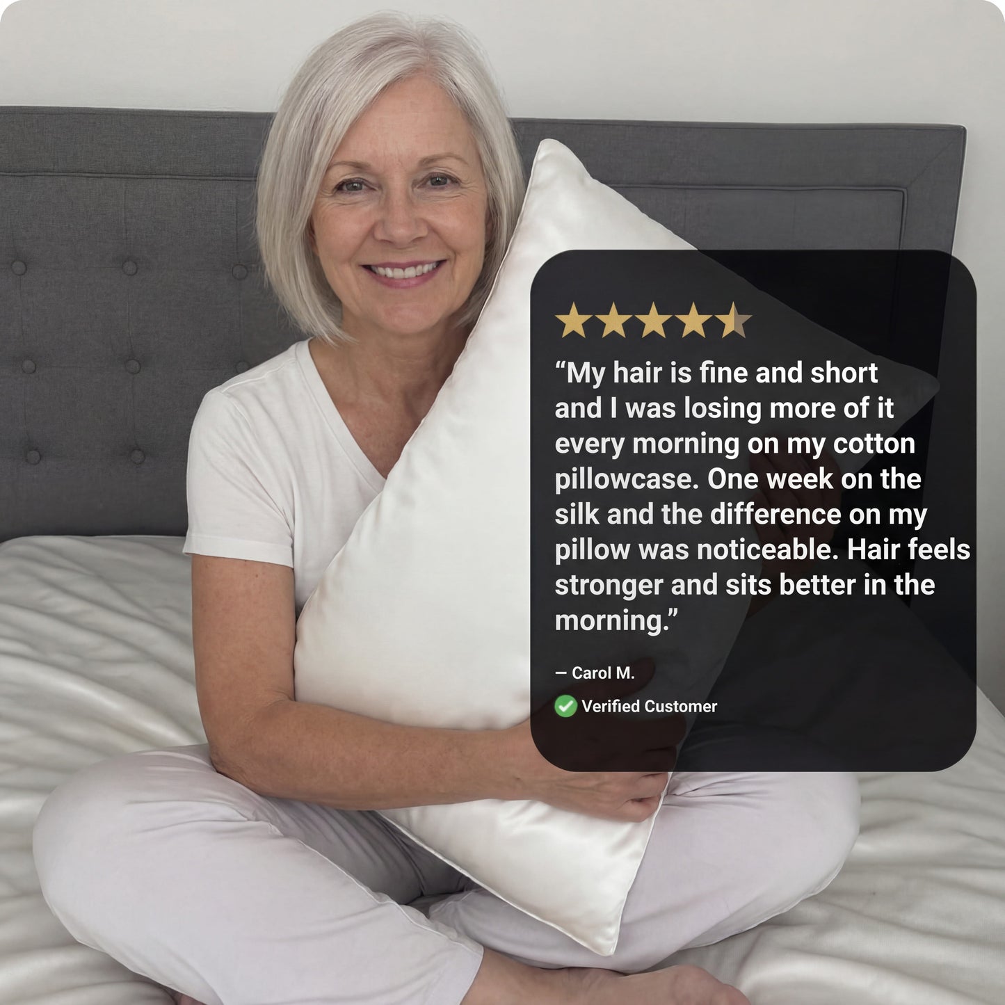 The Glow Silk Pillow Case