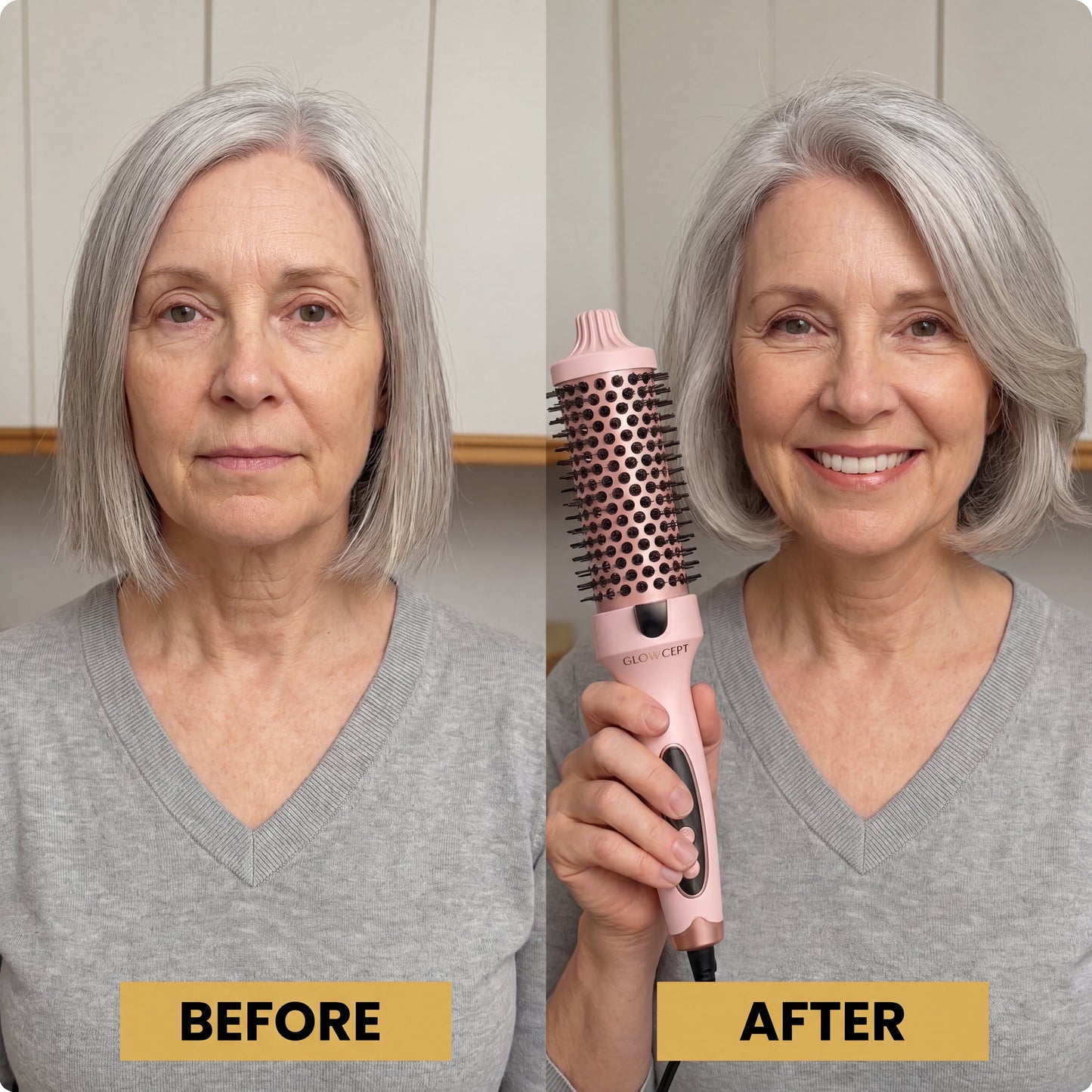 The Glow Thermal Brush™ | Salon-Quality Blowouts