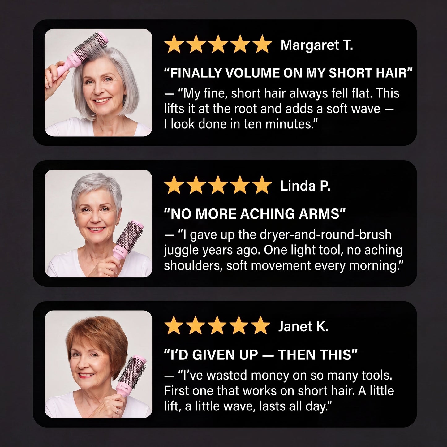 The Glow Thermal Brush™ | Salon-Quality Blowouts