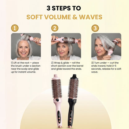 The Glow Thermal Brush™ | Salon-Quality Blowouts