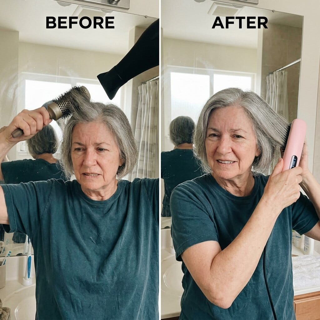 The Glow Wave™ | Cordless Heated Lightweight Brush