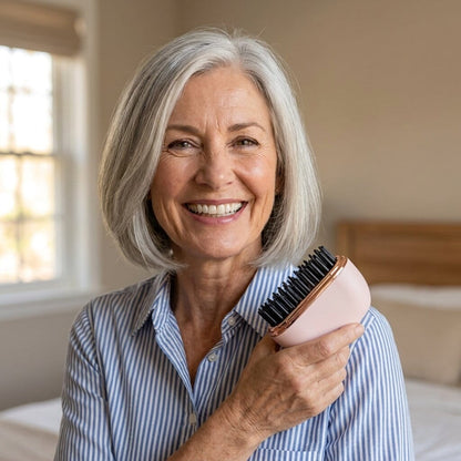 The Glow Mini™ Pocket‑Sized Cordless Heated Brush