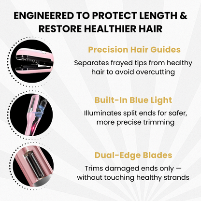 The Glow Trimmer™ | Split-End Trimmer